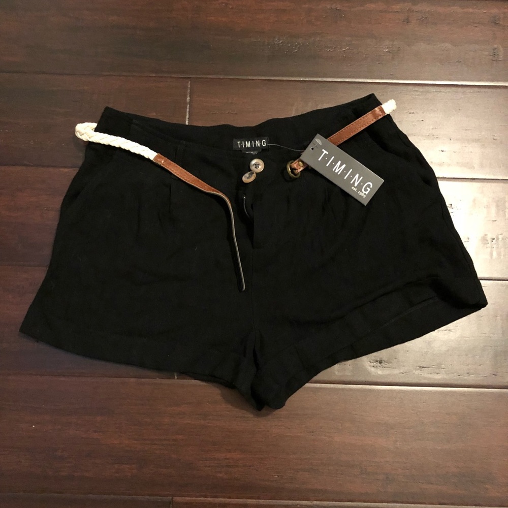 Black soft Shorts